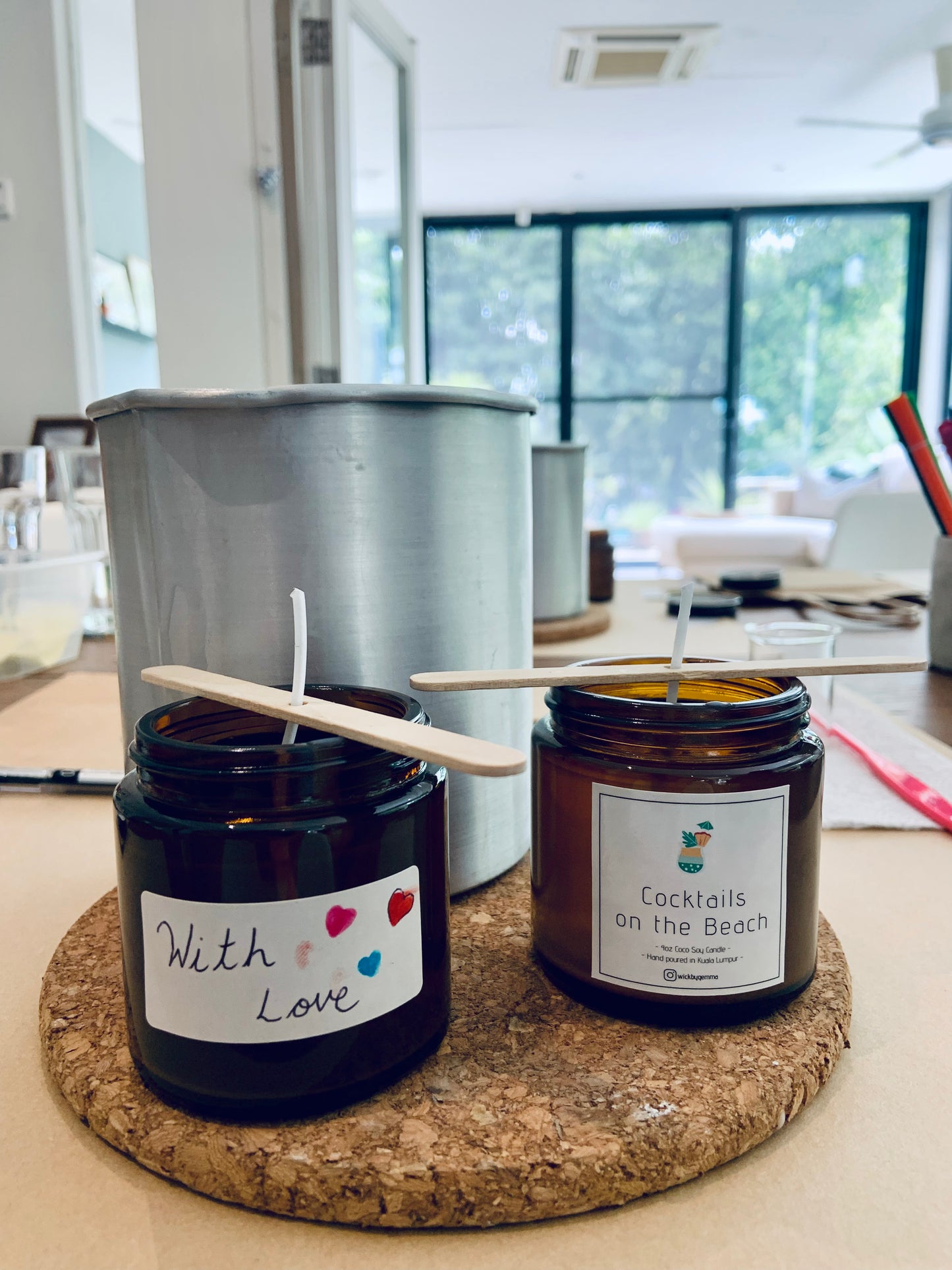 Candle Making Workshop at the NEW Wick Candle Studio